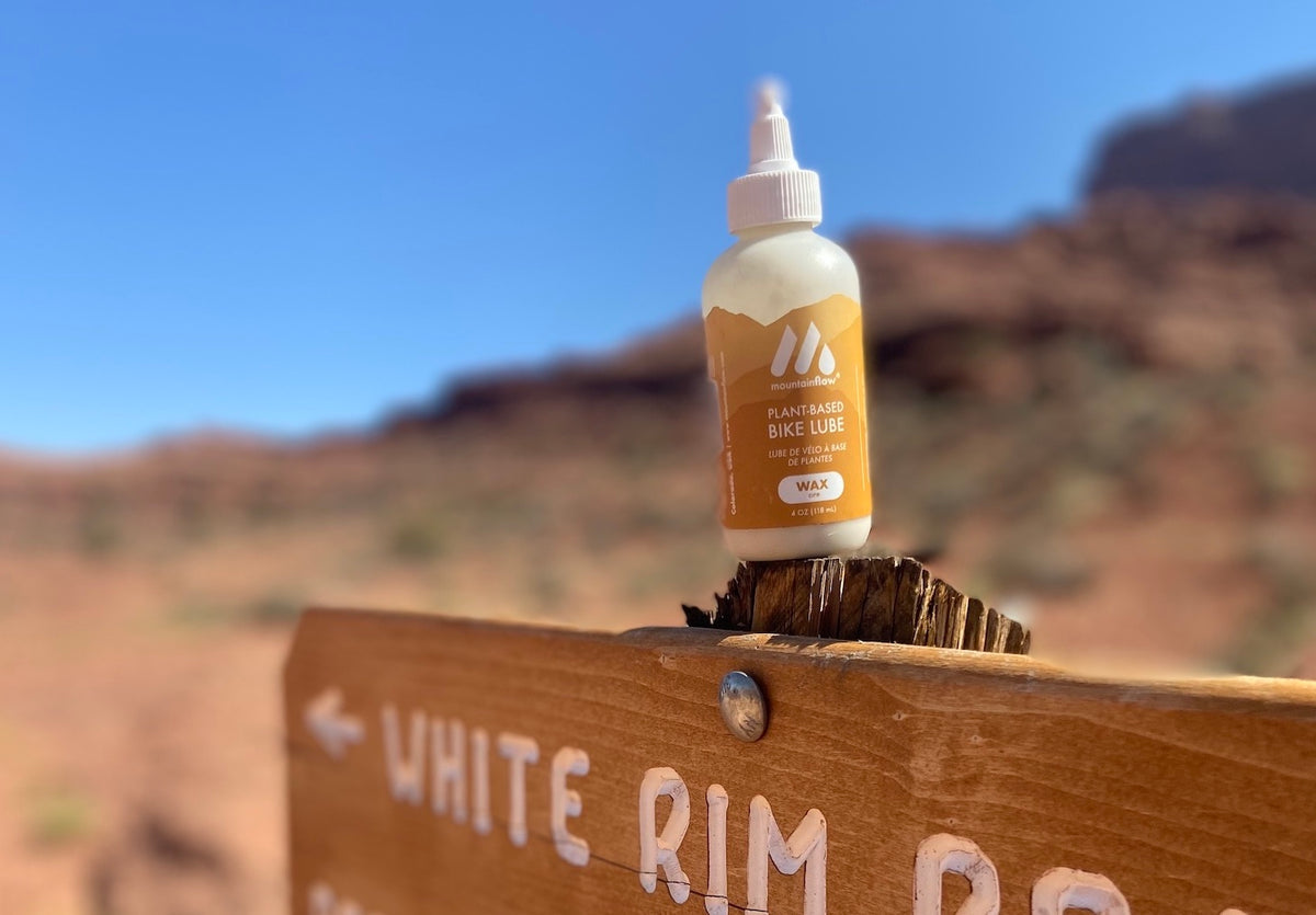 mountainFLOW biodegradable bike lube