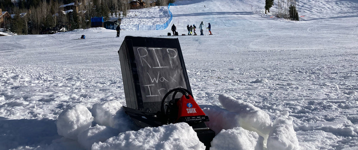 RIP Ski Wax Iron