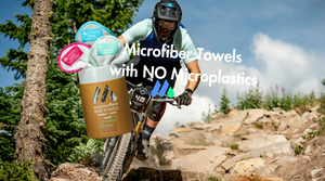 mountainFLOW Bike Towels: Microfiber with NO Microplastics