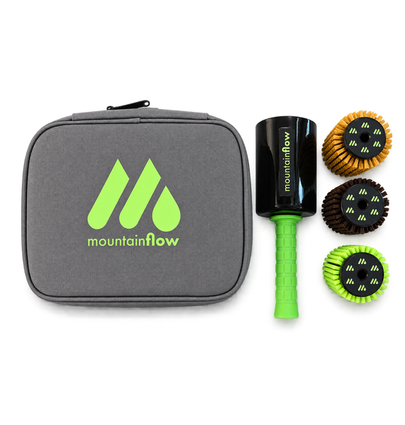 Roto Brush スキー・スノーボードブラシセット Roto Brush Set [100mm] – mountainFLOW