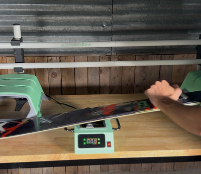 Ski Wax Roller Machine