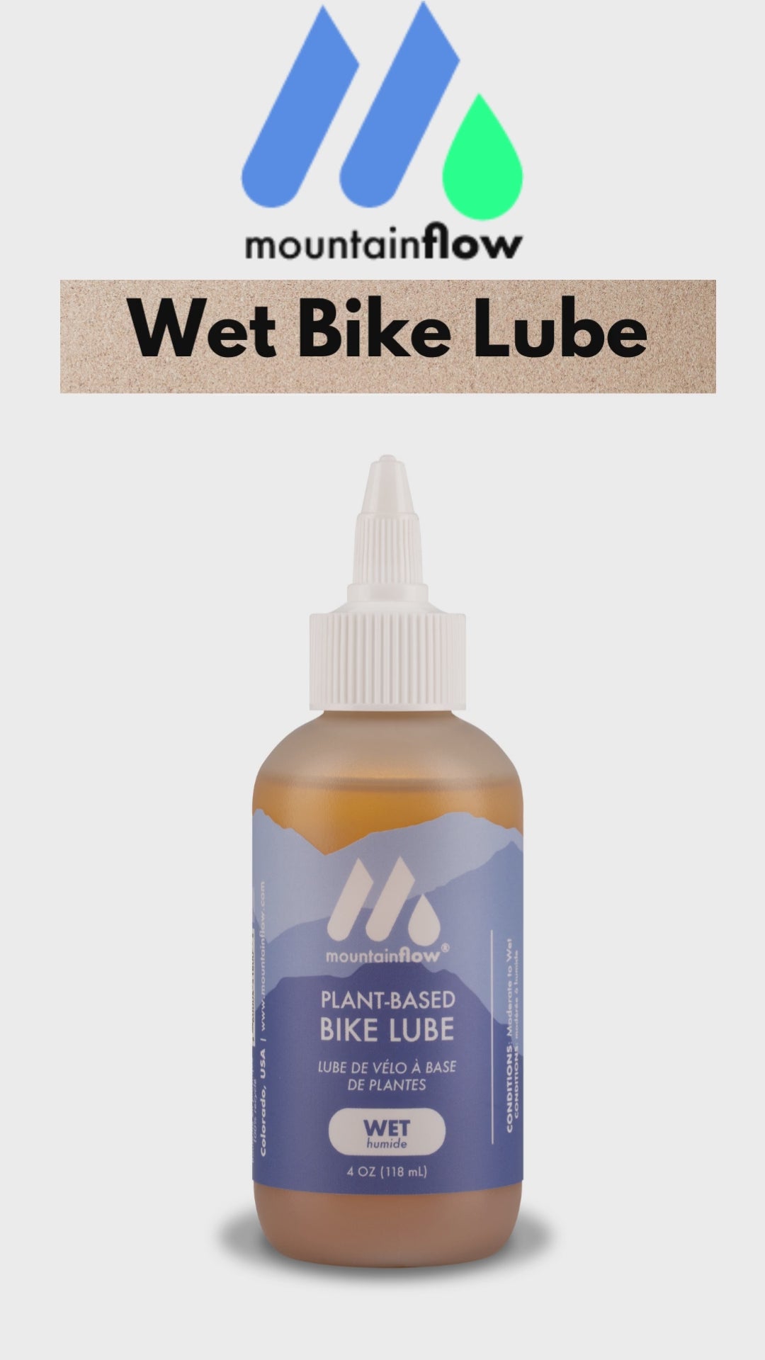 Open and play video in slideshow, Bike Lube - Wet
