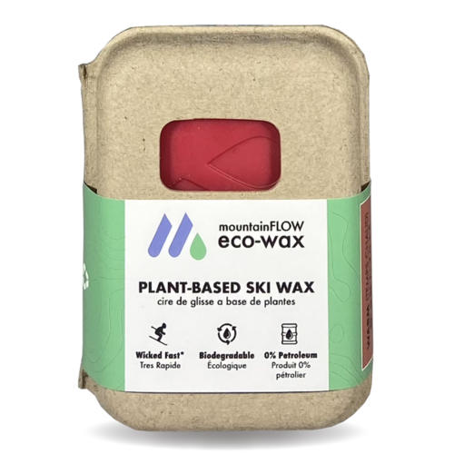 Open image in slideshow, mountainFLOW eco-wax. Eco-friendly, biodegradable, ski and snowboard wax
